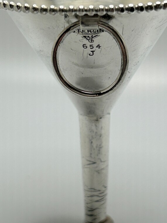 Antique Sterling Perfume Funnel - image 4