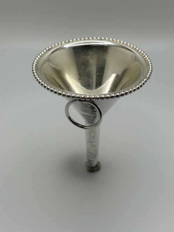 Antique Sterling Perfume Funnel - image 1