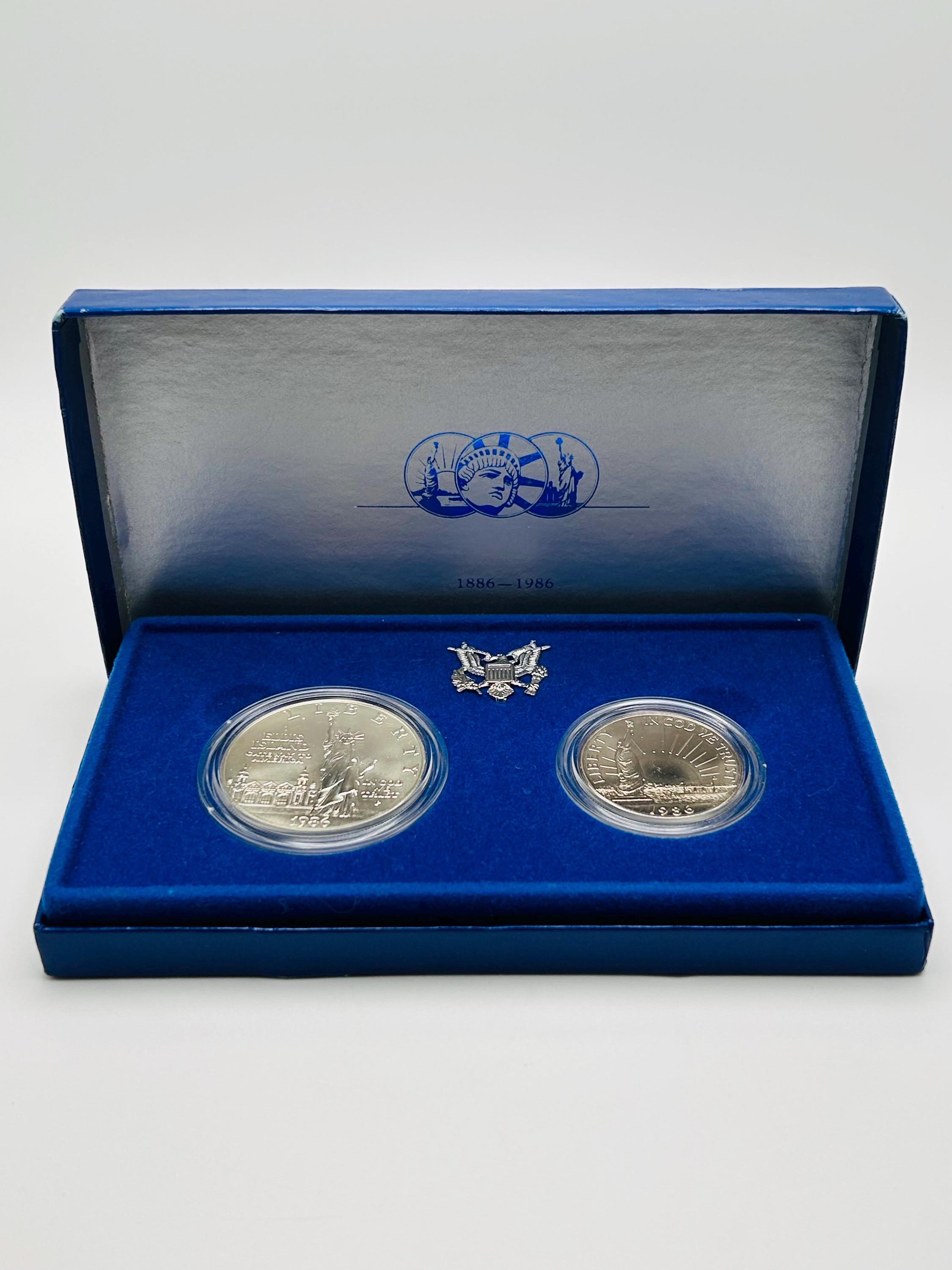 1986 Liberty Coin Proof Set - Etsy