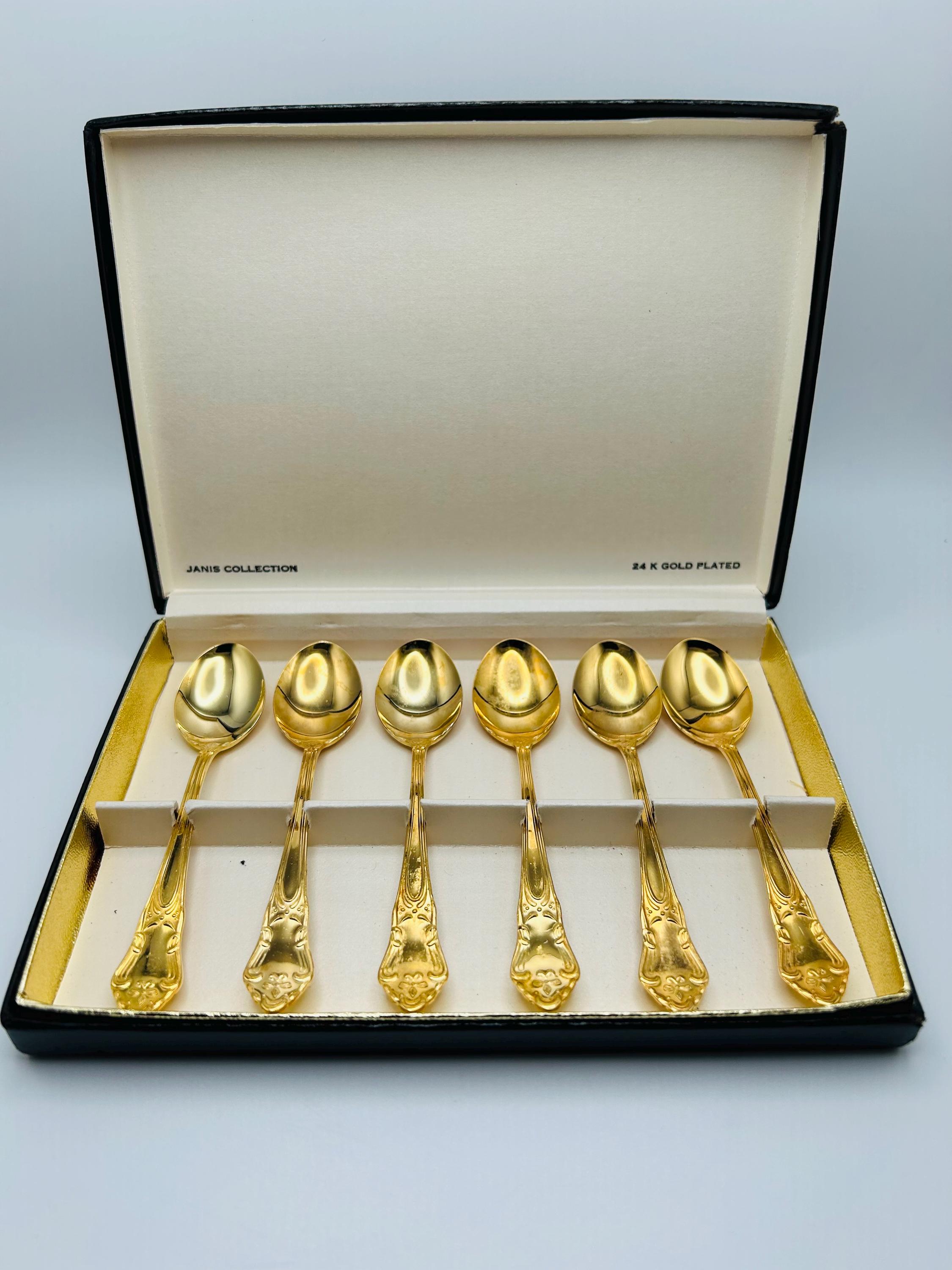 24k Gold Plated Silverware - Etsy