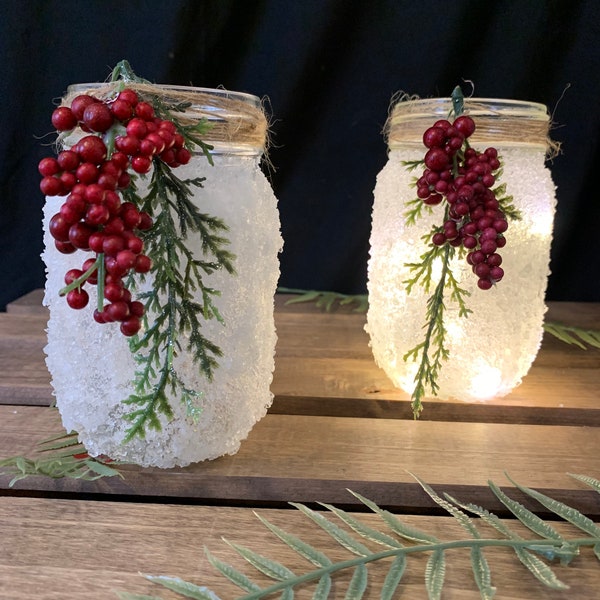 Mason Jar Lights - Etsy