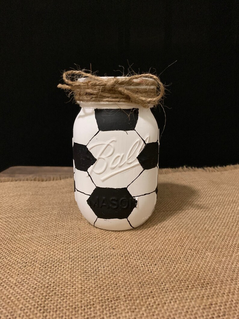 Sports Mason Jars Set of Etsy