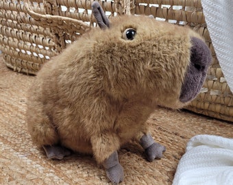 Kuscheltier Capybara Wasserschwein, Capybara, Geschenk zur Geburt, Geburtstag, Wasserschwein