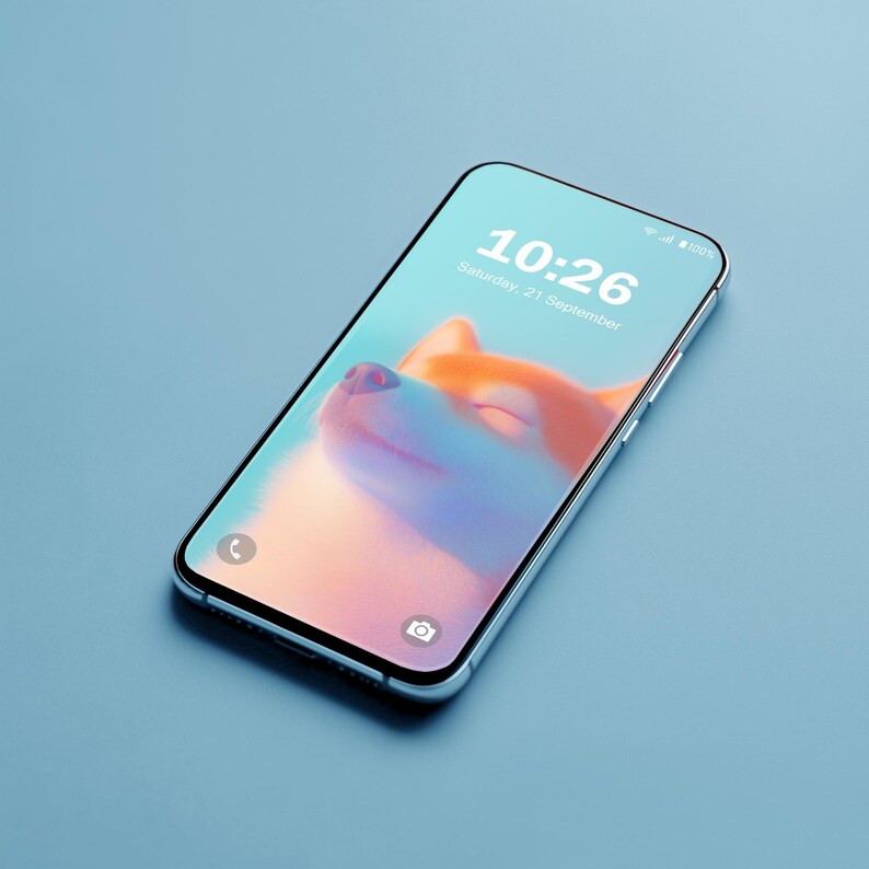 Dog Animals Aesthetic Phone Wallpapers V2 Smartphone Wallpaper Set Cute