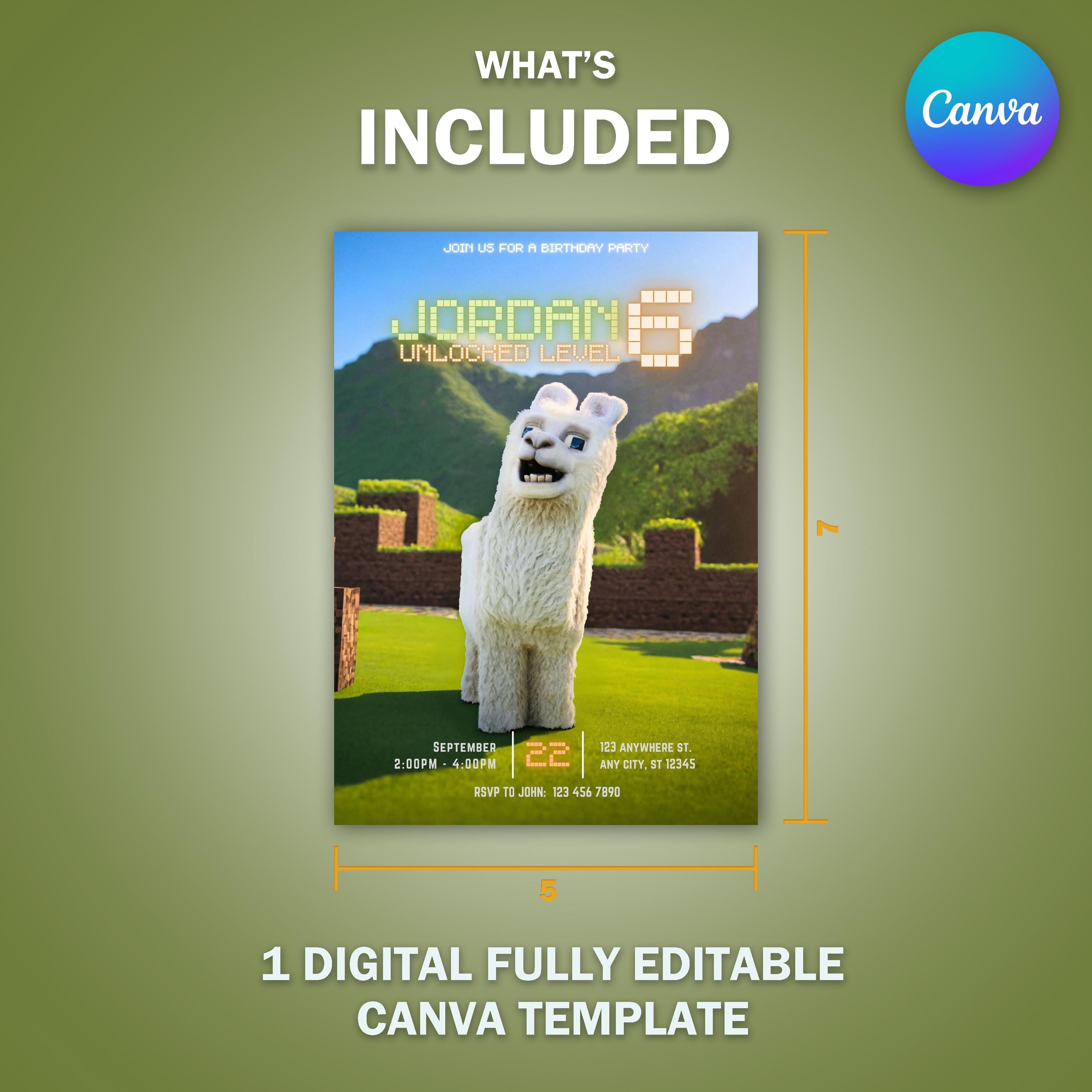Digital Invite with Canva Access