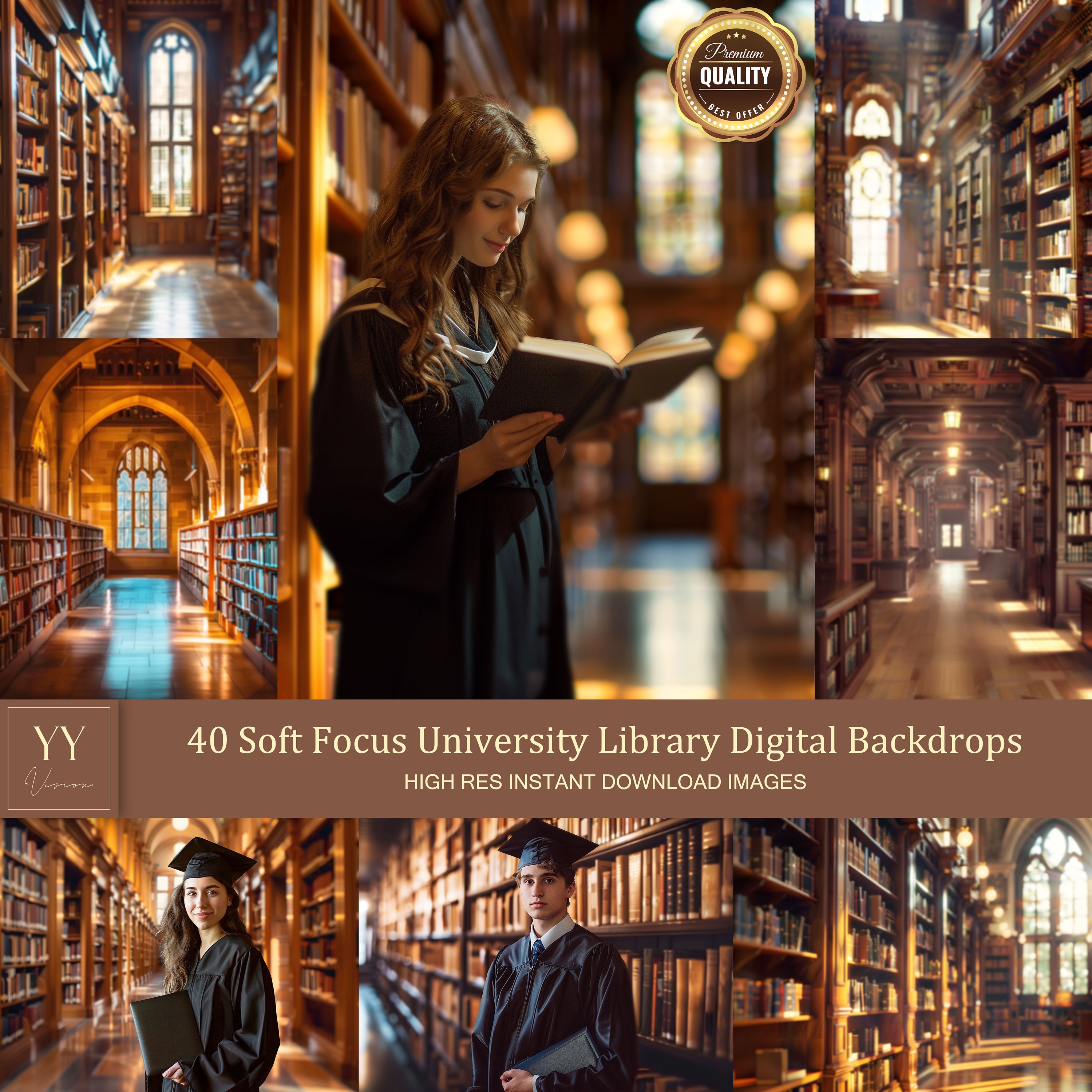 College Digital Backdrops