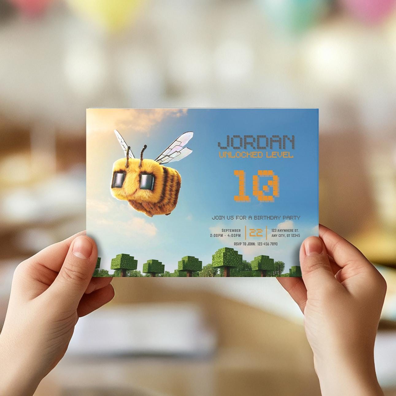 Stress-Free Canva Invitation