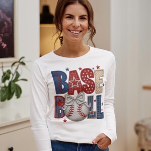 Baseball Mama PNG, Retro Baseball Mom Sublimationsdesign, Spieltag Sport Mom Shirt PNG, Distressed Vintage Script Baseball Grafik V7