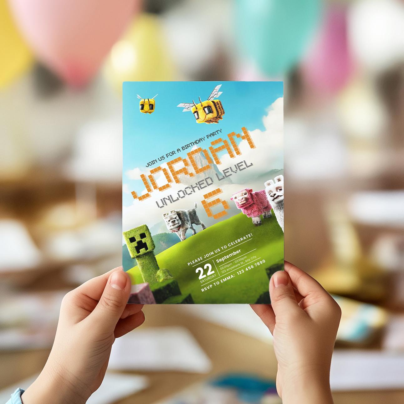 Flexible Digital Invite Template