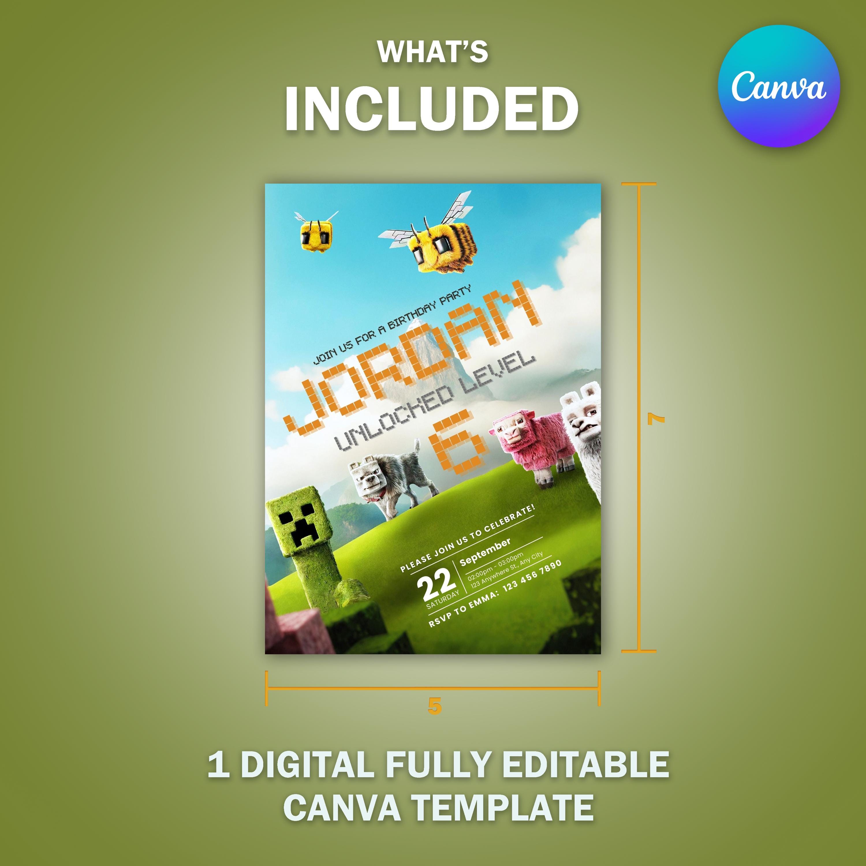Flexible Digital Invite Template