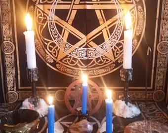 A Candle Burning for Boosting Intuition/Enhancing Instincts/ Divination