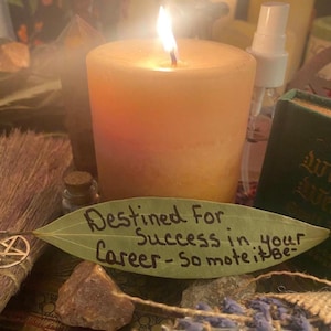 Powerful Career Reading(Candle Intention), Attract Success, Find Dream Job