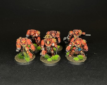 Wh40k: Terminator Squad | Bemalt und bereit zum spielen