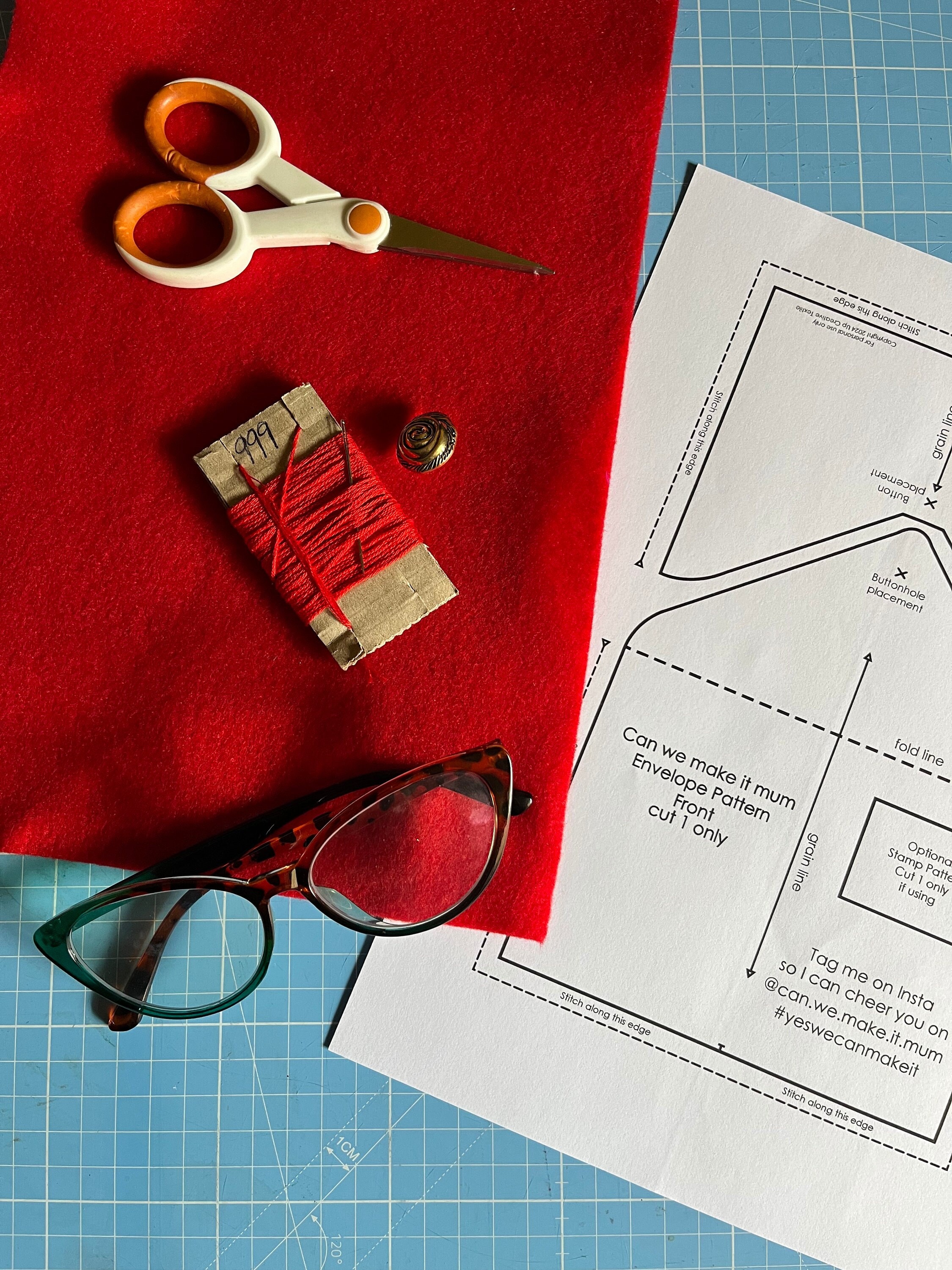 Lucky Money Envelope PDF Pattern Digital Download Sewing Pattern Print ...