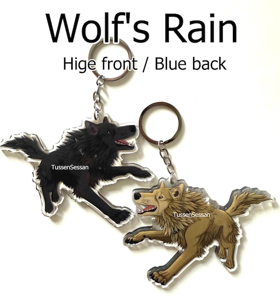 Wolf's Rain - Hige/blue (double Sided Different Design) - Etsy