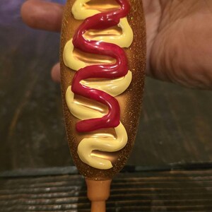 Corndog Food Christmas Ornament