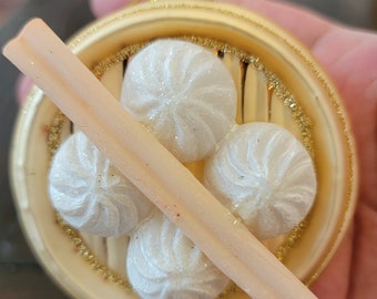 Steamed Buns Banh Bao Christmas Food Ornament