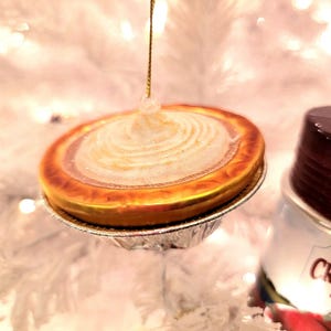 Sweet Potato Pie Christmas Food Dessert Ornament