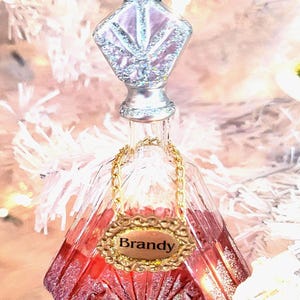 Brandy Decanter Christmas Food Cocktail Ornament