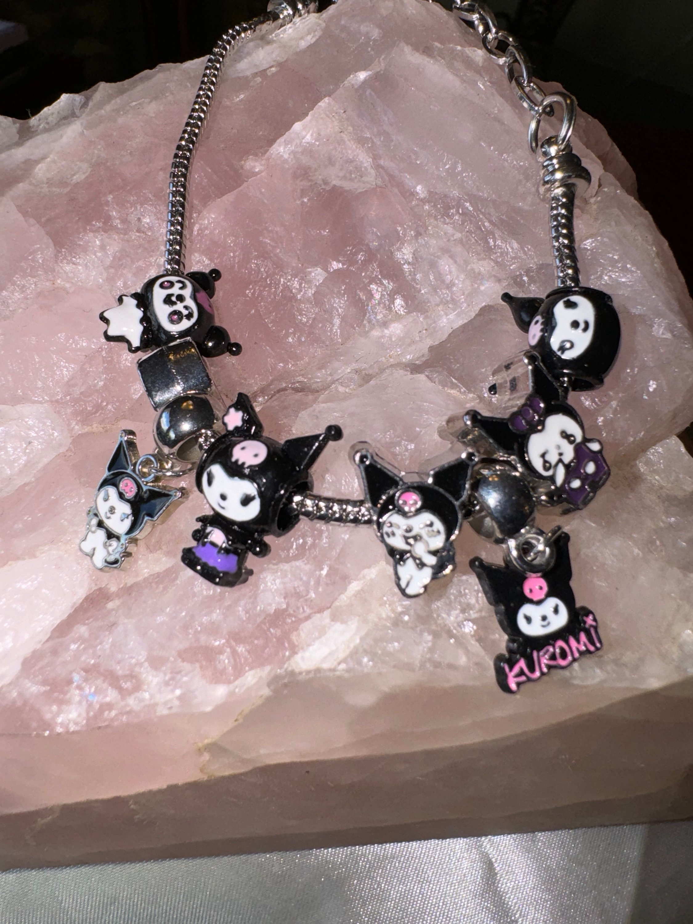 ❤kuromikeさま❤2025年Bracelet❤❤❤❤✨️ Y2K Kuromi/my Melody Matching Friendship Bracelets - Etsy