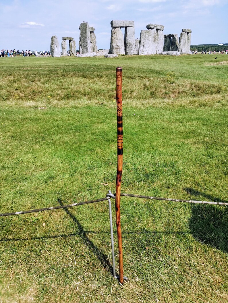 Hand Crafted Walking Stick . Ideal Personalised Gift for the Outdoor ...