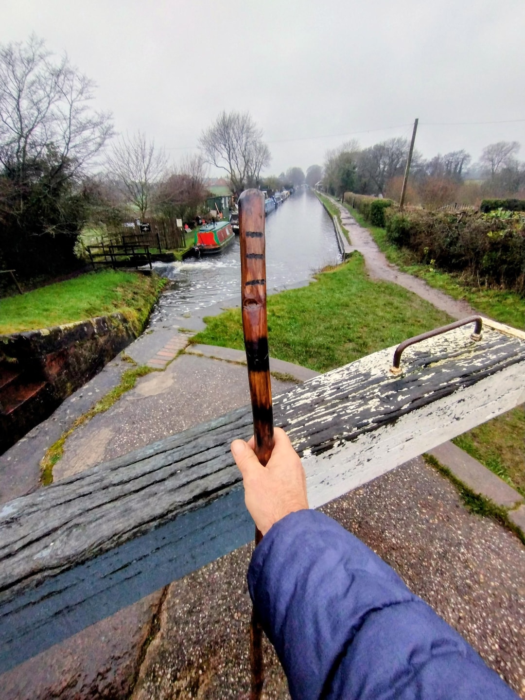 Hand Crafted Walking Stick. Ideal Personalised Gift for the Outdoor ...