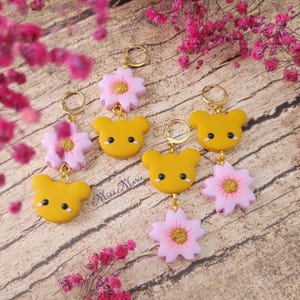 Pendientes Kero Chan Cardcaptor Sakura kawaii anime magic girl aro