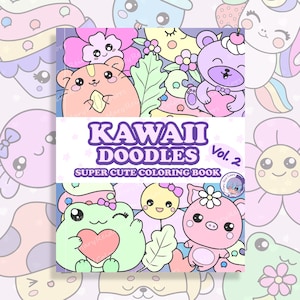 Kawaii Coloring Book, Doodle Coloring Pages, Kawaii Coloring Pages, Kawaii Doodles, Cute Printable, Japanese Kawaii, After School