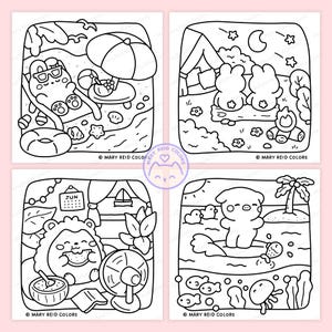 cute animal coloring pages