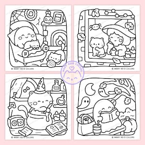 witch coloring book
