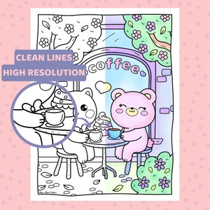 cute coloring book