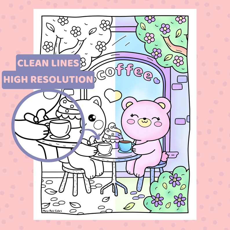 cute coloring book