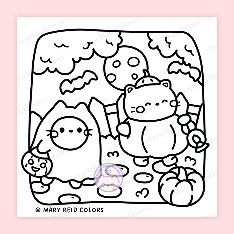 ghost coloring pages