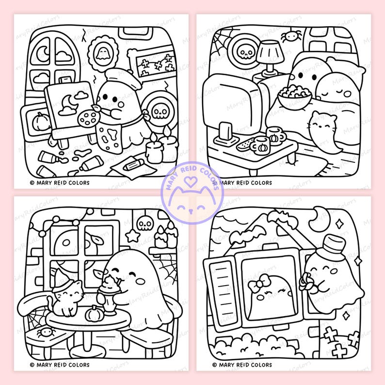 halloween coloring book