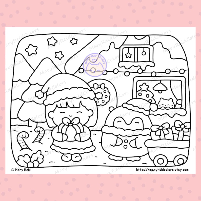 holiday coloring book