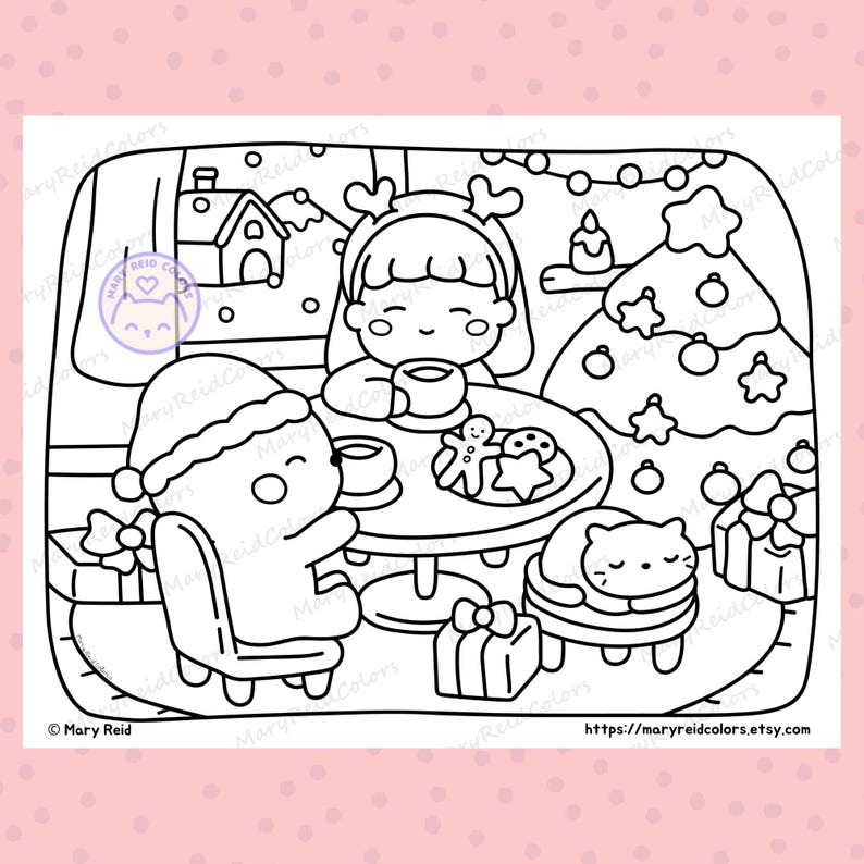 cute coloring book