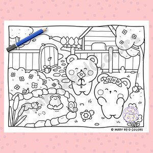 cozy coloring pages