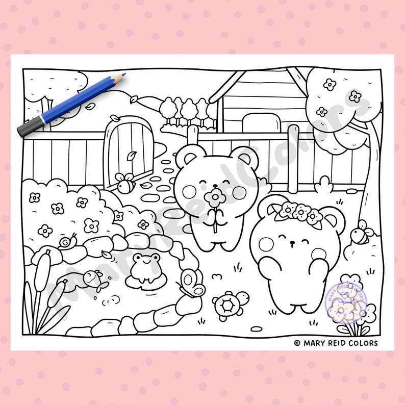 cozy coloring pages