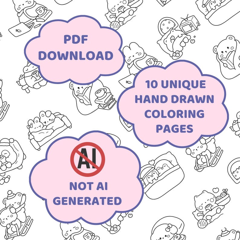 cozy coloring pages