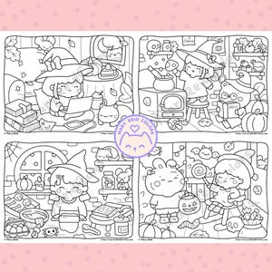 Halloween coloring book
