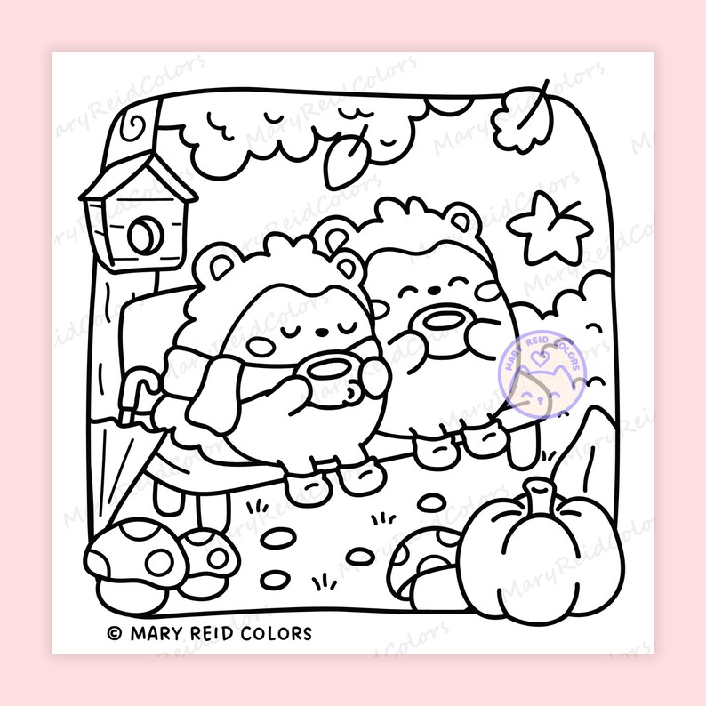 bold and easy coloring page