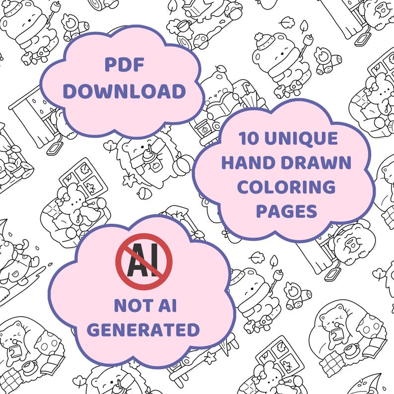 cute fall coloring pages