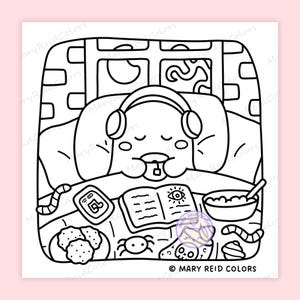 cozy coloring pages