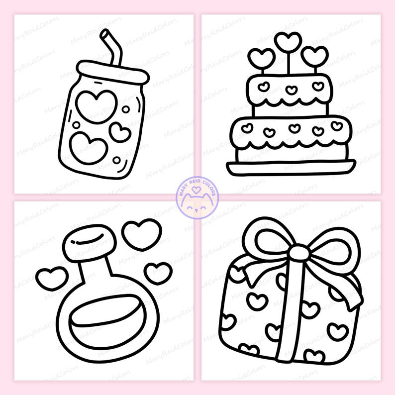 cute coloring book