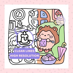 hedgehog coloring