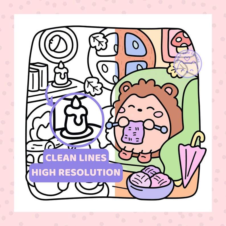 hedgehog coloring