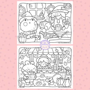 fall coloring book