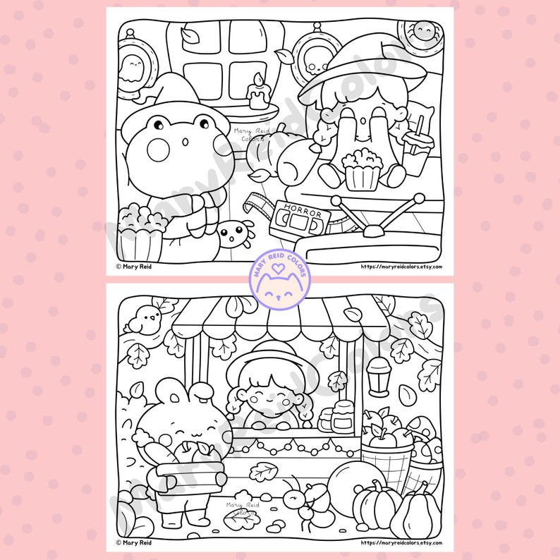 fall coloring book