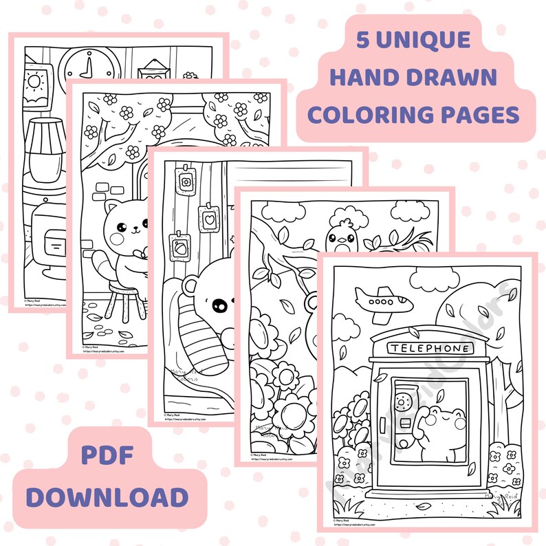 cute coloring pages