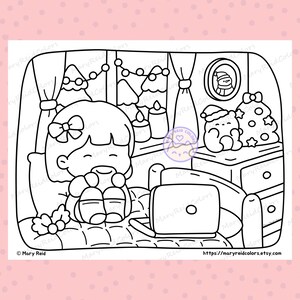 kawaii coloring book